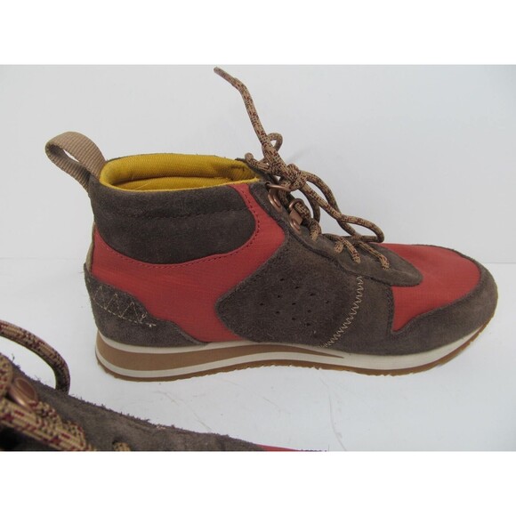 Teva Highside '84 Mid Retro Womens Red Brown Midtop Sneakers Size US 6.5 VGC - Picture 7 of 16